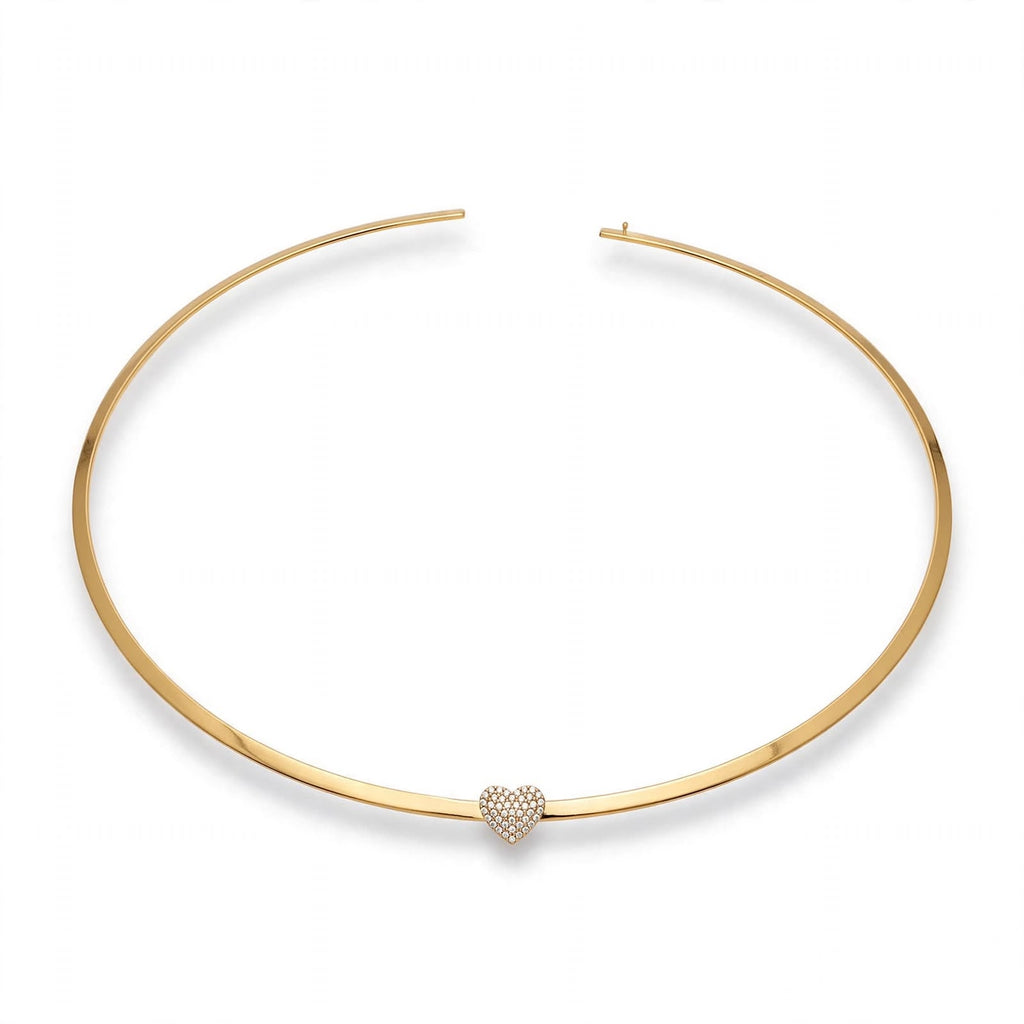 Collana rigida Heart