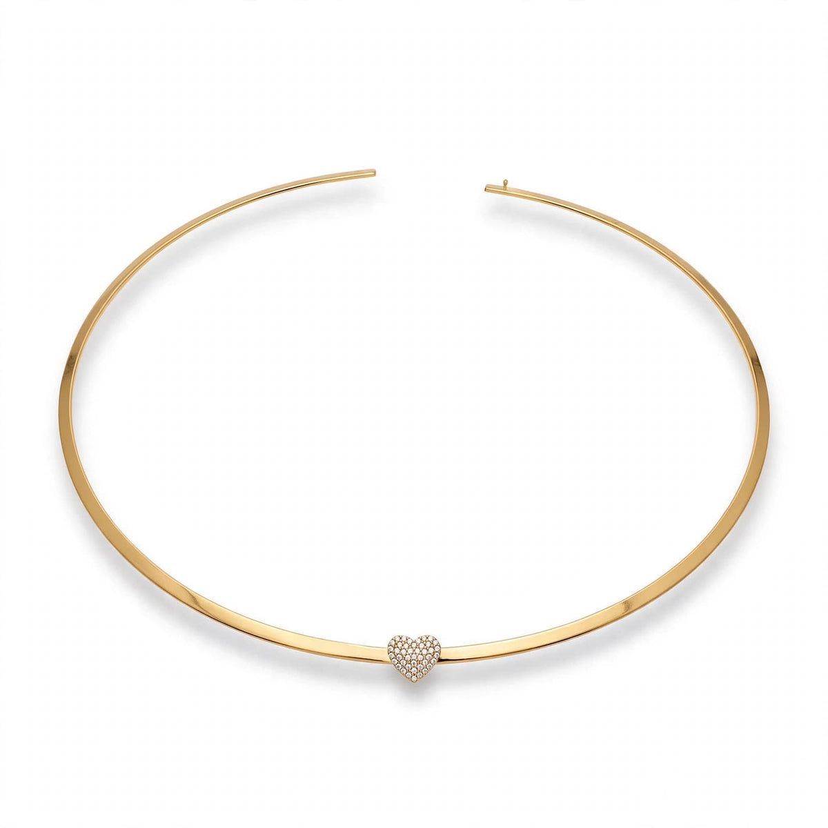 Collana rigida Heart